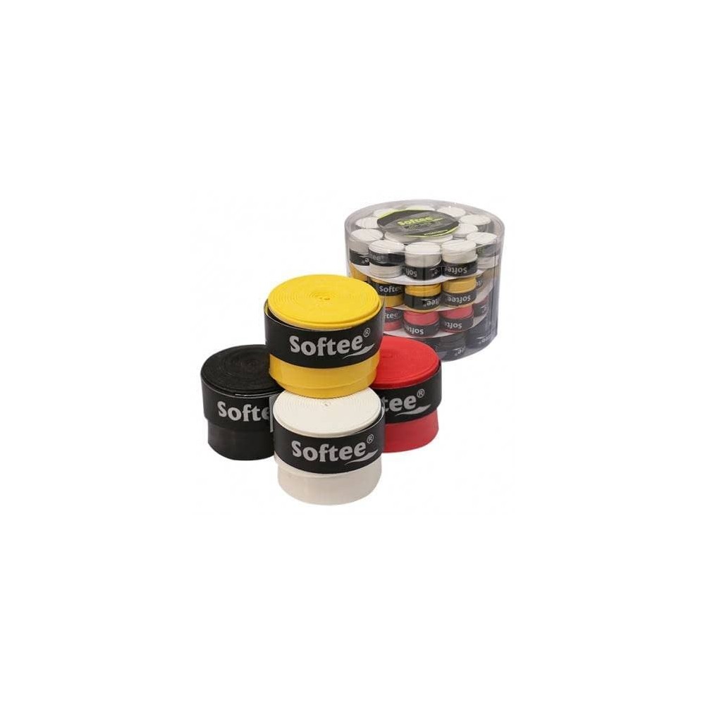 Tambor 60 Overgrips Softee Multicolor Liso - tambor 60 overgrips