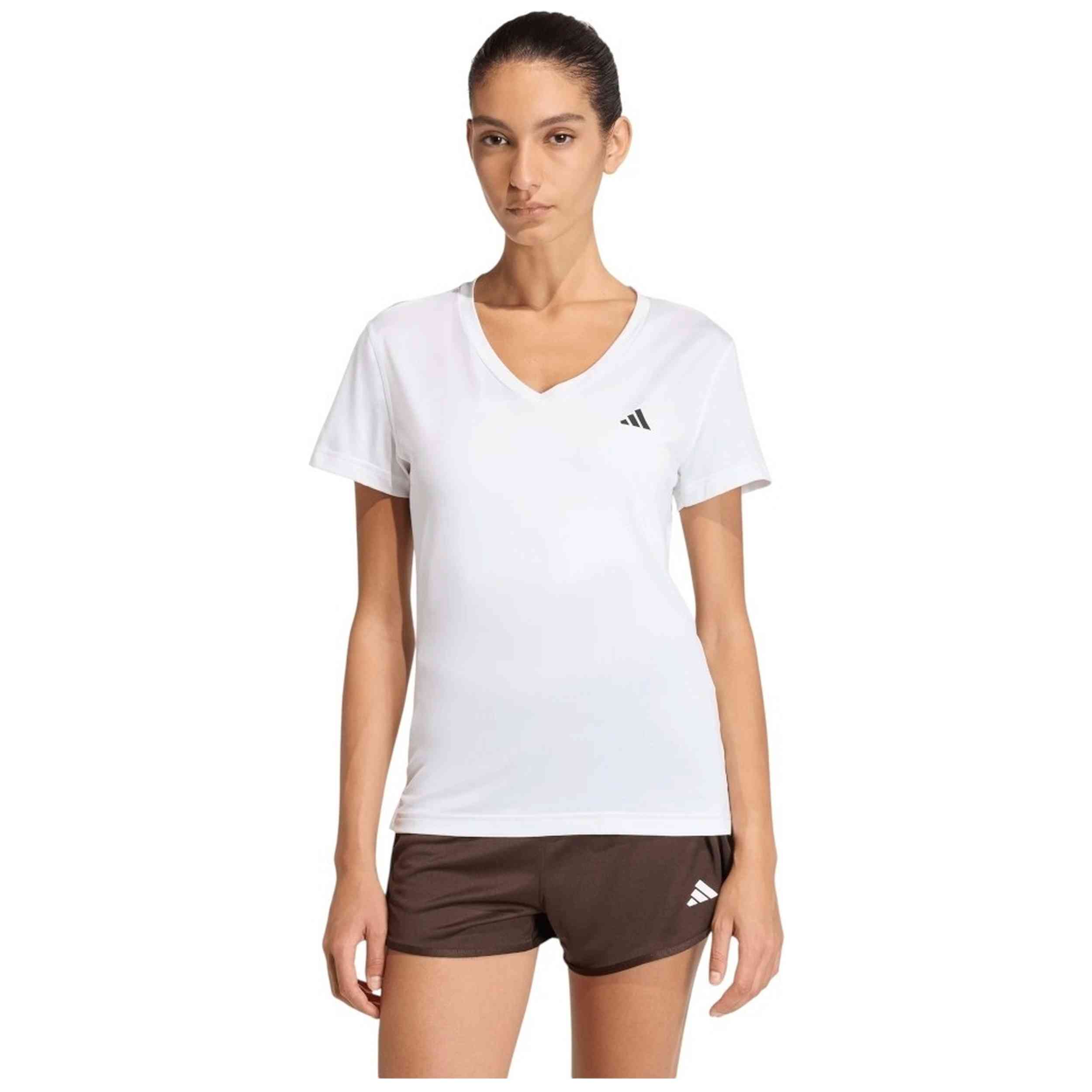 Camiseta De Manga Corta Adidas para Mujer en color Blanco