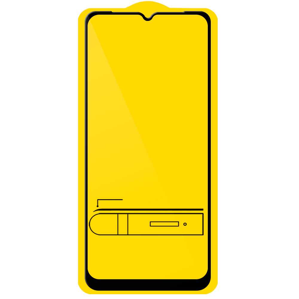 Ociodual Protector de Pantalla para Xiaomi Mi 10 Lite 5G Cristal Templado 9H 9D Vidrio Anti Golpes Arañazos Marco Borde Negro