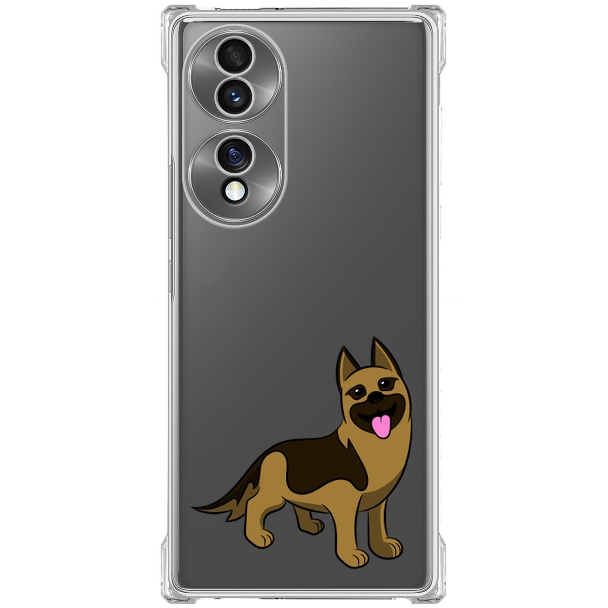Funda Silicona Antigolpes para Huawei Honor 70 5G diseño Perros 03 Dibujos