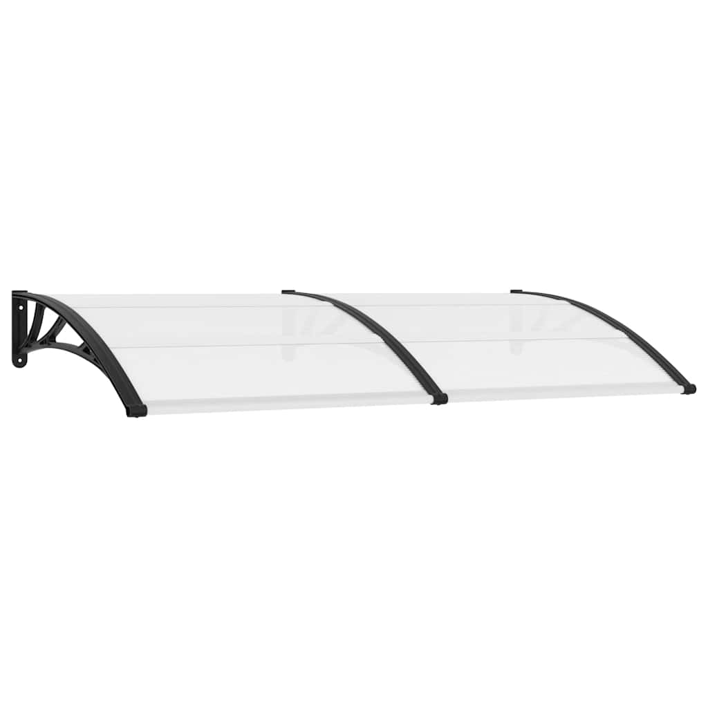vidaxl marquesina para puerta pc 200x75 cm