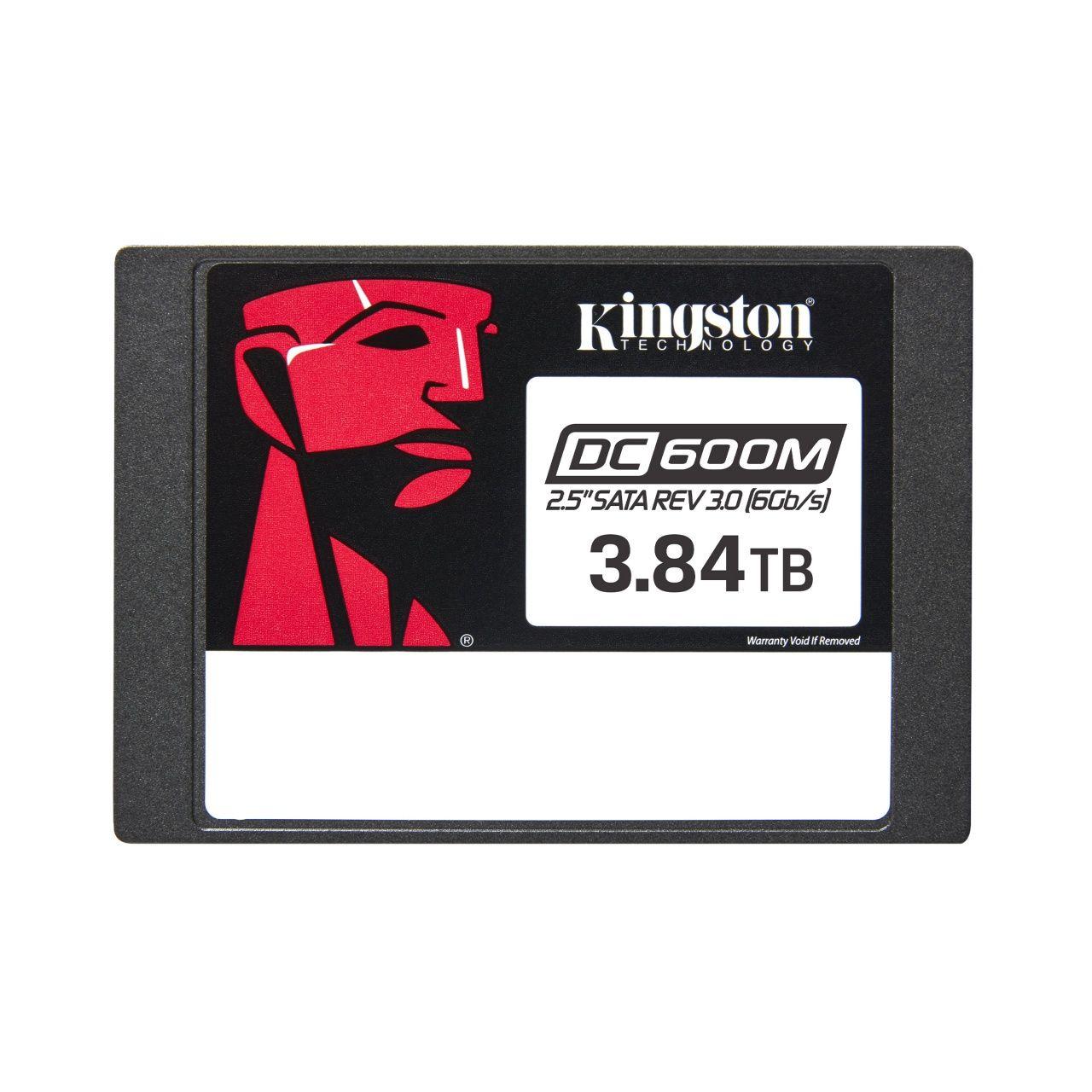 Kingston - Disco duro SSD SEDC600M/3840G empresarial de 3,84 TB con interfaz SATA 3.0, lectura 560 MB/s y cifrado AES 256 bits