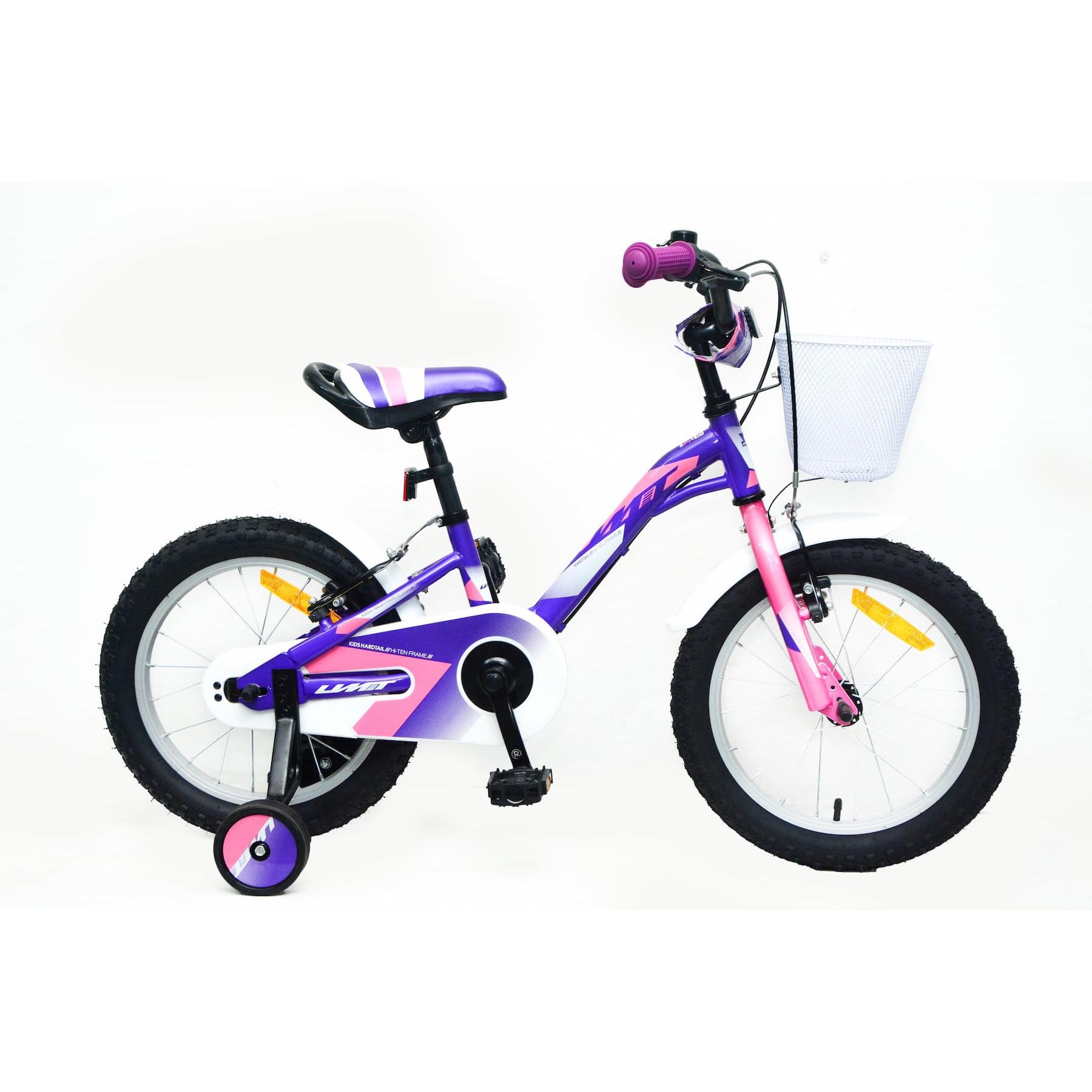 UMIT Bicicleta UMIT Alice 16" Violeta con Cesta (1625-03)
