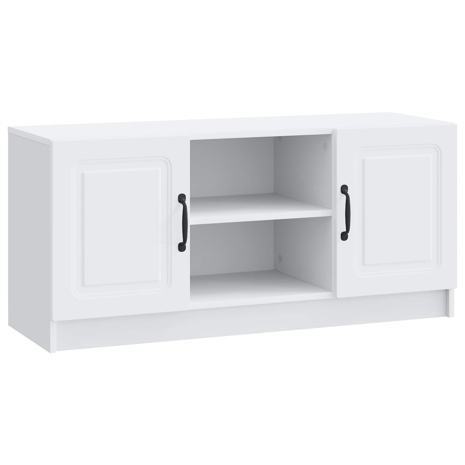 vidaXL Mueble de TV 102 x 34,5 x 47 cm Madera de Ingeniería Multicolor