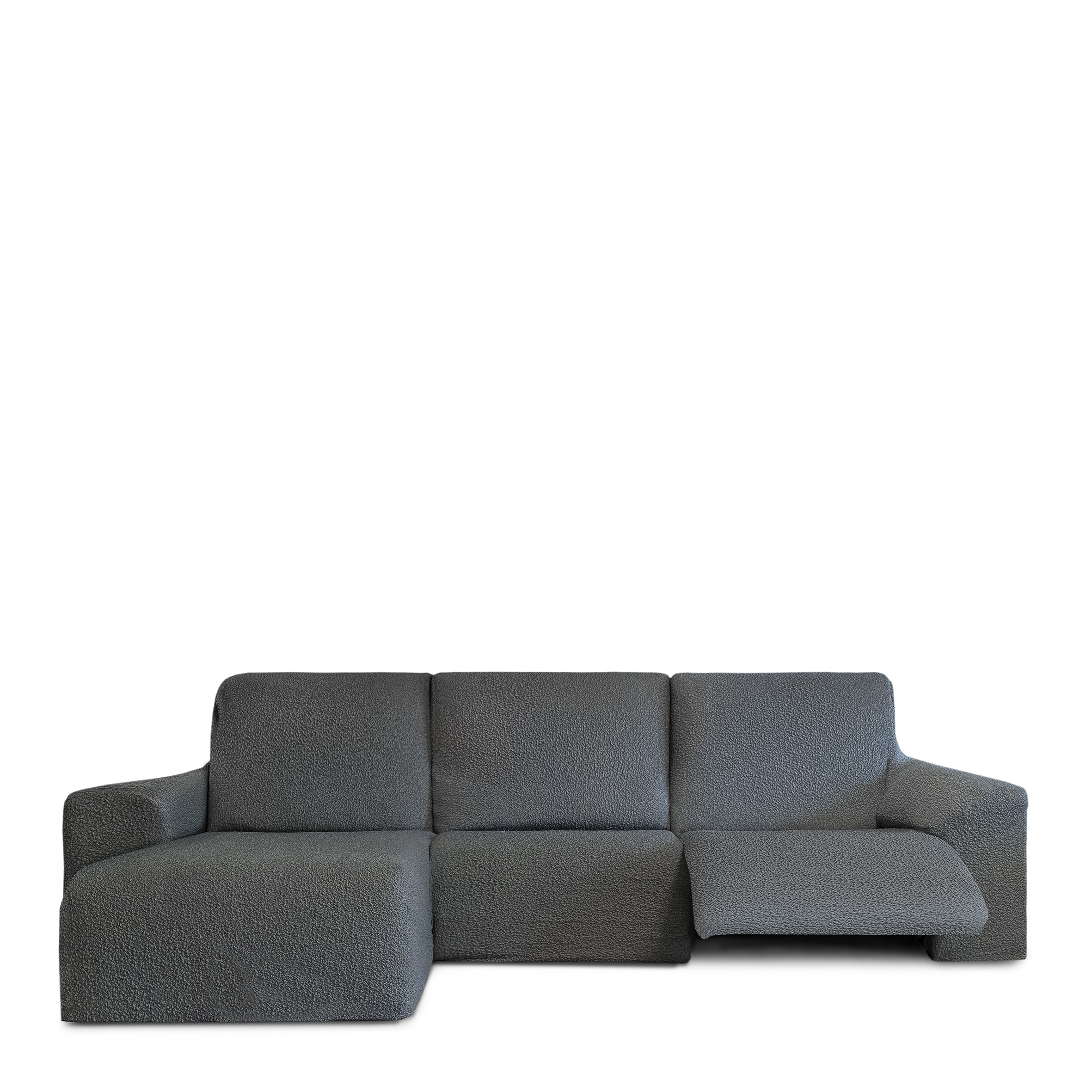 Funda de sofa m/0 ch. longue relax premium roc izquierda (Mirando de frente) c/16 brazo corto, Tamaño brazo corto izquierda, 170x310x110cm, Fábricada en España