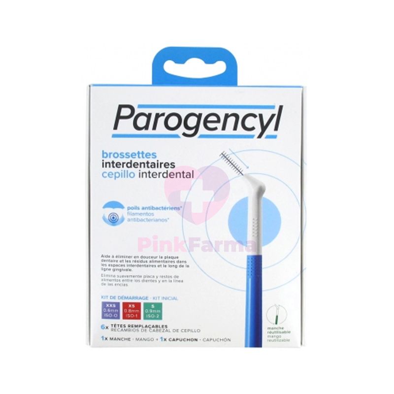 Parogencyl - Parogencyl Cepillo Interdental Kit Inical 3 Tallas