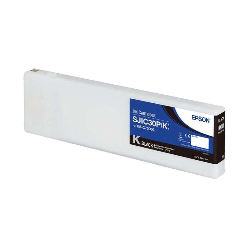 Epson - SJIC30P(K): Ink cartridge for ColorWorks C7500G (Black) C33S020639