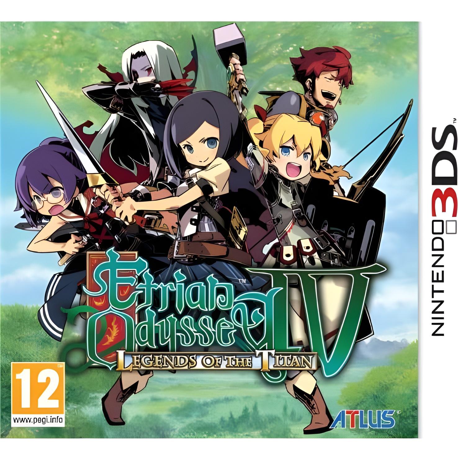 Etrian Odyssey IV Legends of the Titan (Importacion UK) - 3DS - Nuevo precintado