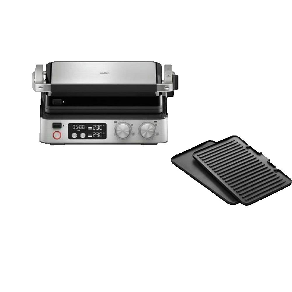 Braun MultiGrill 7 CG 7040 acier inoxydable noir