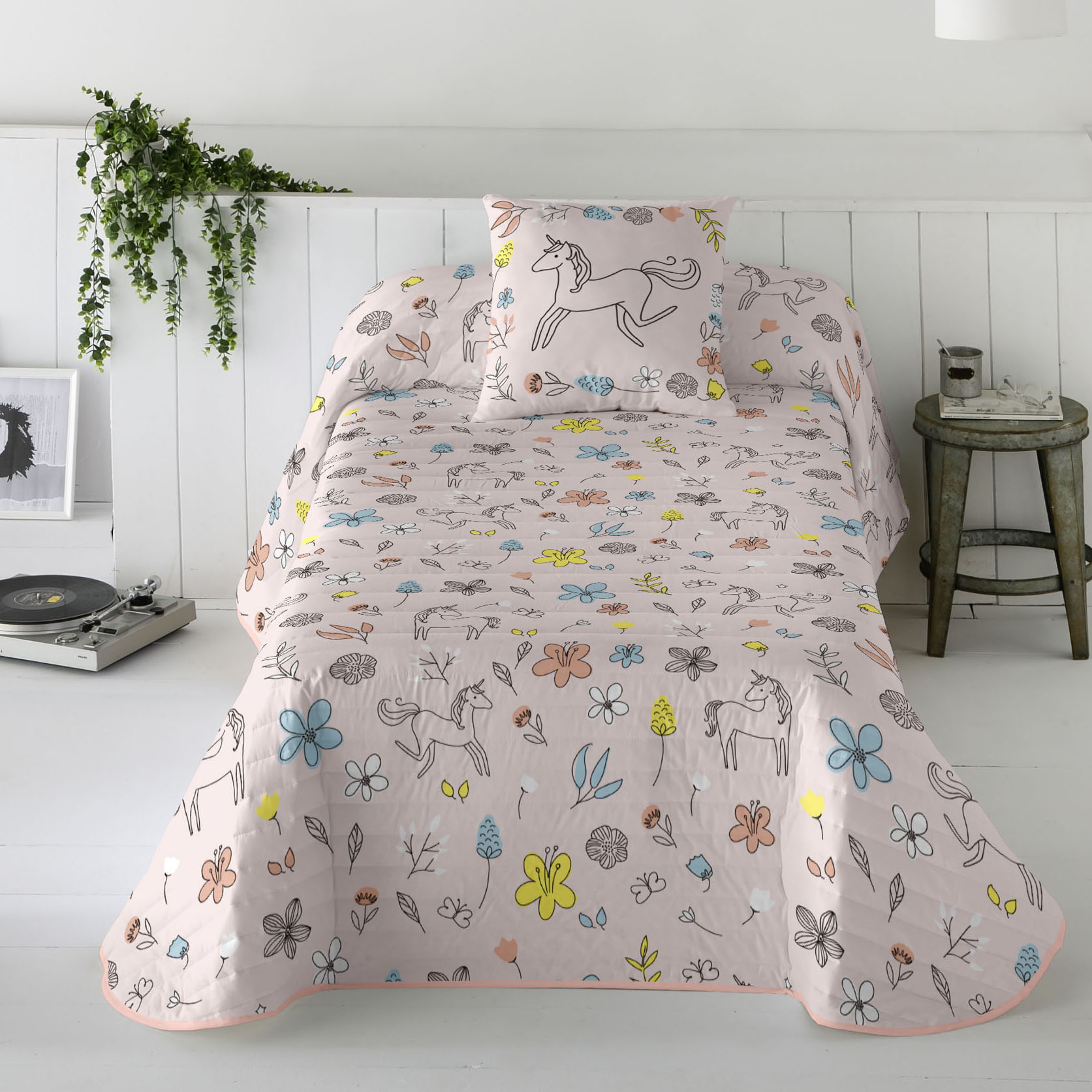 COOL KIDS - Colcha Bouti Infantil - 100% Algodón - Extra Suave - 5 Modelos Disponibles - Cama 90/105 cm - Fabricado en España