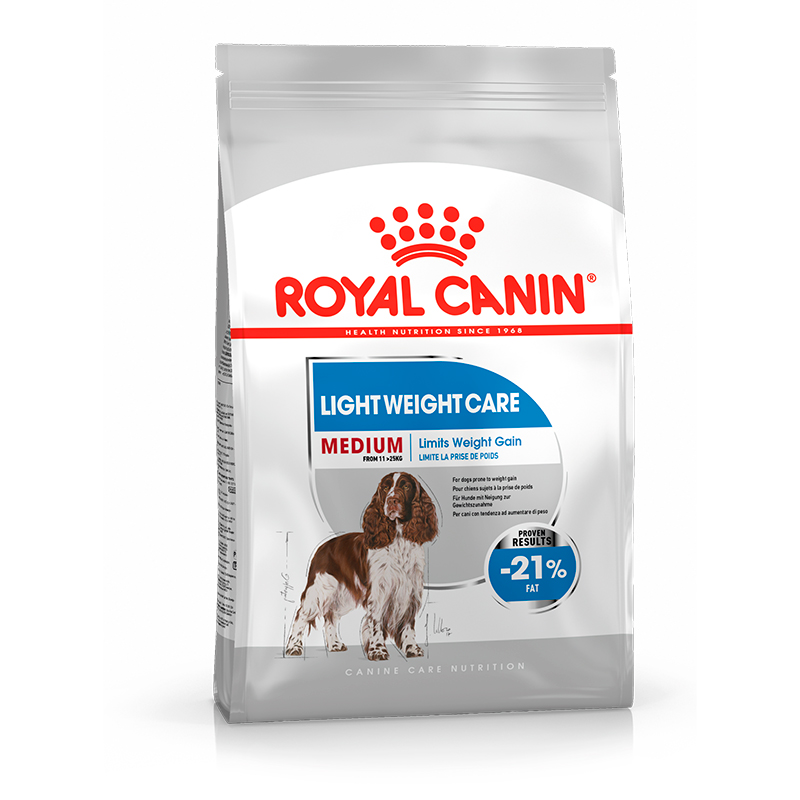 Royal Canin Medium Light Weight Care para el control de Peso en Tamaño Mediano 12KG