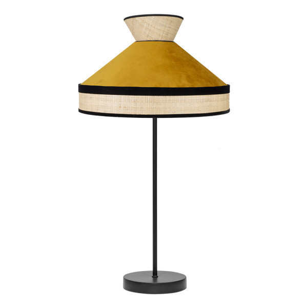 FABRILAMP  Sobremesa Alto Modelo Fabrizio Natural/yema