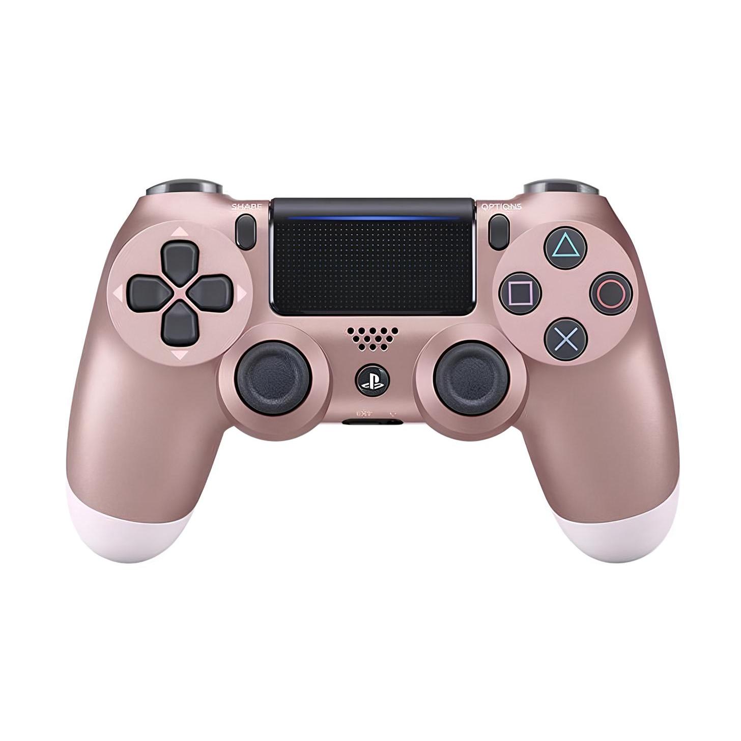 SONY PS4 - Mando Dualshock 4 inalámbrico V2 - PlayStation 4 Rose Gold