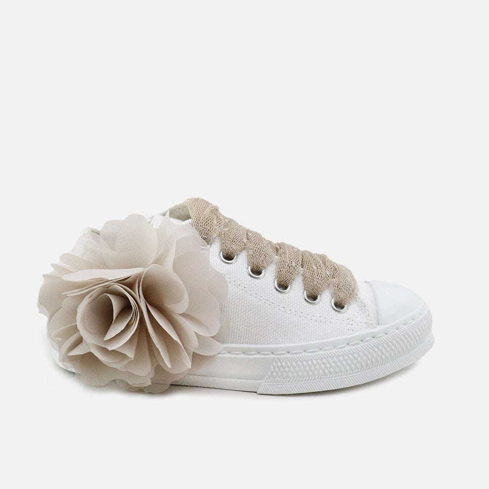 Lonas Flor Blanco/taupe Urban57 | Eli 1957