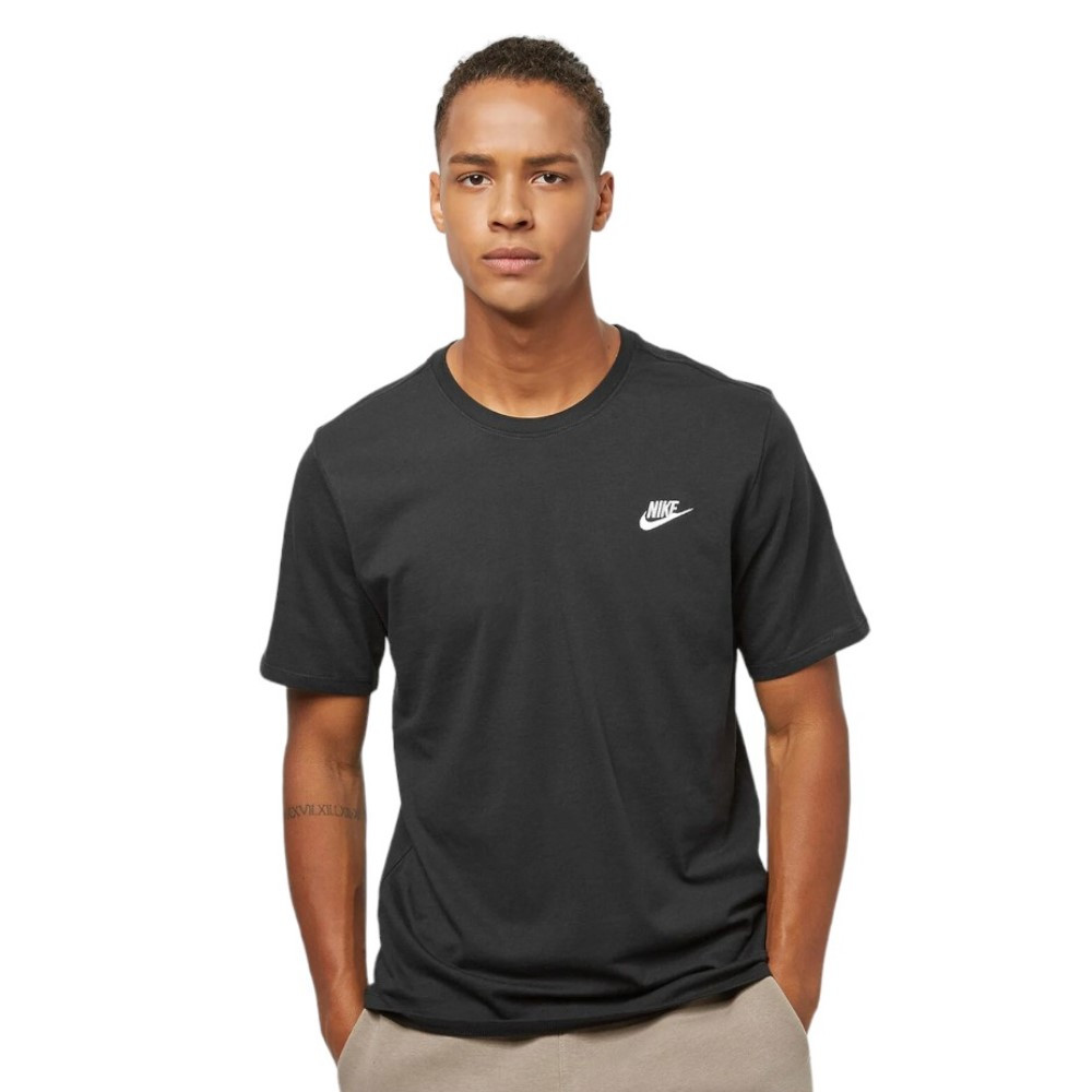 Camiseta Nike M Nsw Club Negro T Shirt Ar4997-013