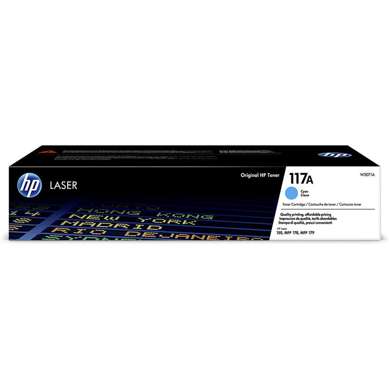 Tóner HP Láser 117A Original Cian - Calidad Profesional Asequible
