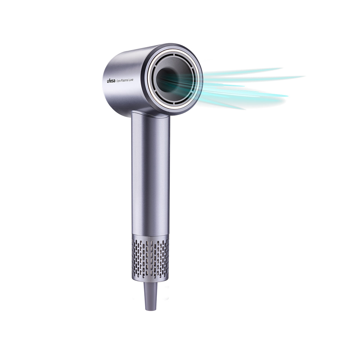 Ufesa - Secador Ion-Plasma Luxe de pelo profesional con tecnología Dual Heat Protect y sensor inteligente de temperatura para protección máxima contra sobrecalentamiento, 2 velocidades, 3 temperaturas y golpe de aire frío