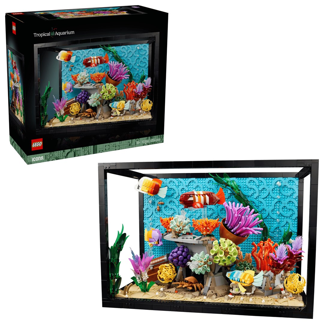 Lego icons 10366 tropical aquarium