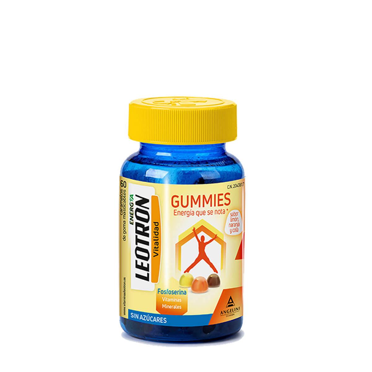 Leotron vitalidad gummies 60 gominolas