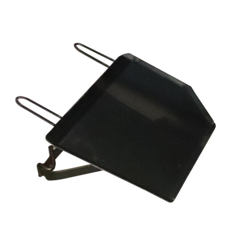 Plancha asar giratoria de acero 4 mm para chimenea de 50 x 45