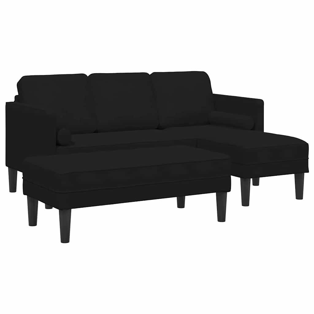 vidaXL Juego de Sofá 2 uds. Poliéster Multicolor