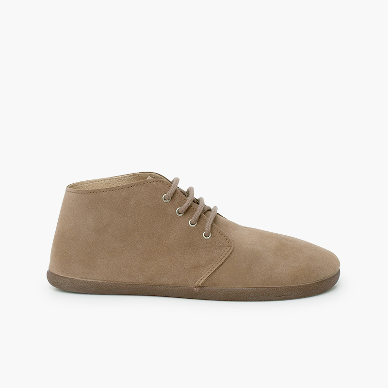 Pisamonas Botas barefoot serraje cordones