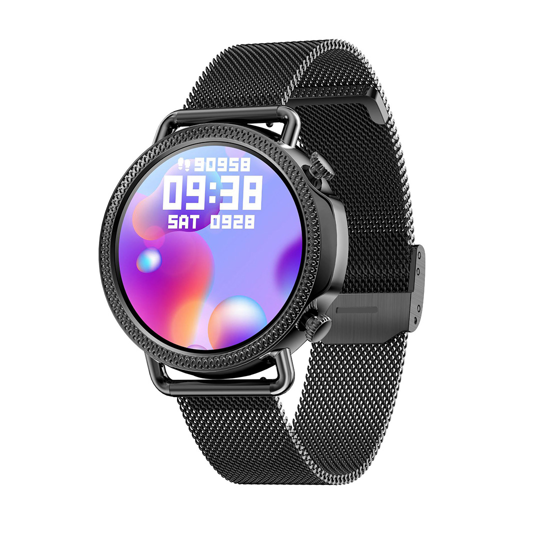 Rastreador de ciclo de fisiología femenina retro completamente táctil: reloj inteligente.