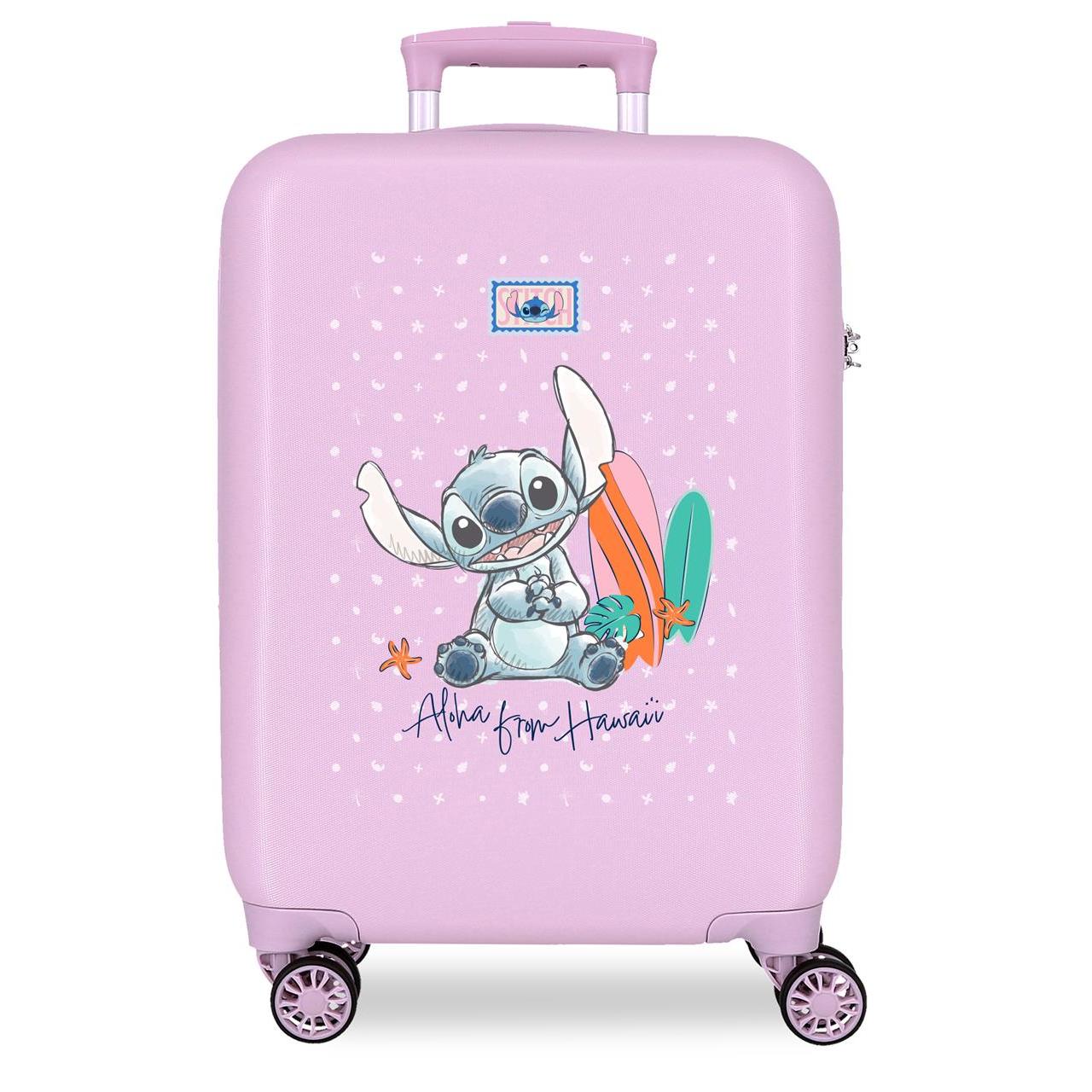Maleta de cabina Disney Stitch From Hawaii 55x38x20cm