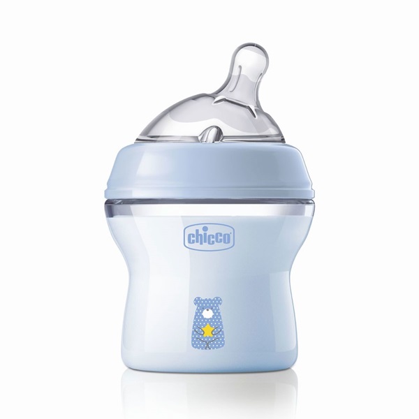 Chicco Biberón Naturalfeeling Azul Flujo Normal 150ml 0M+