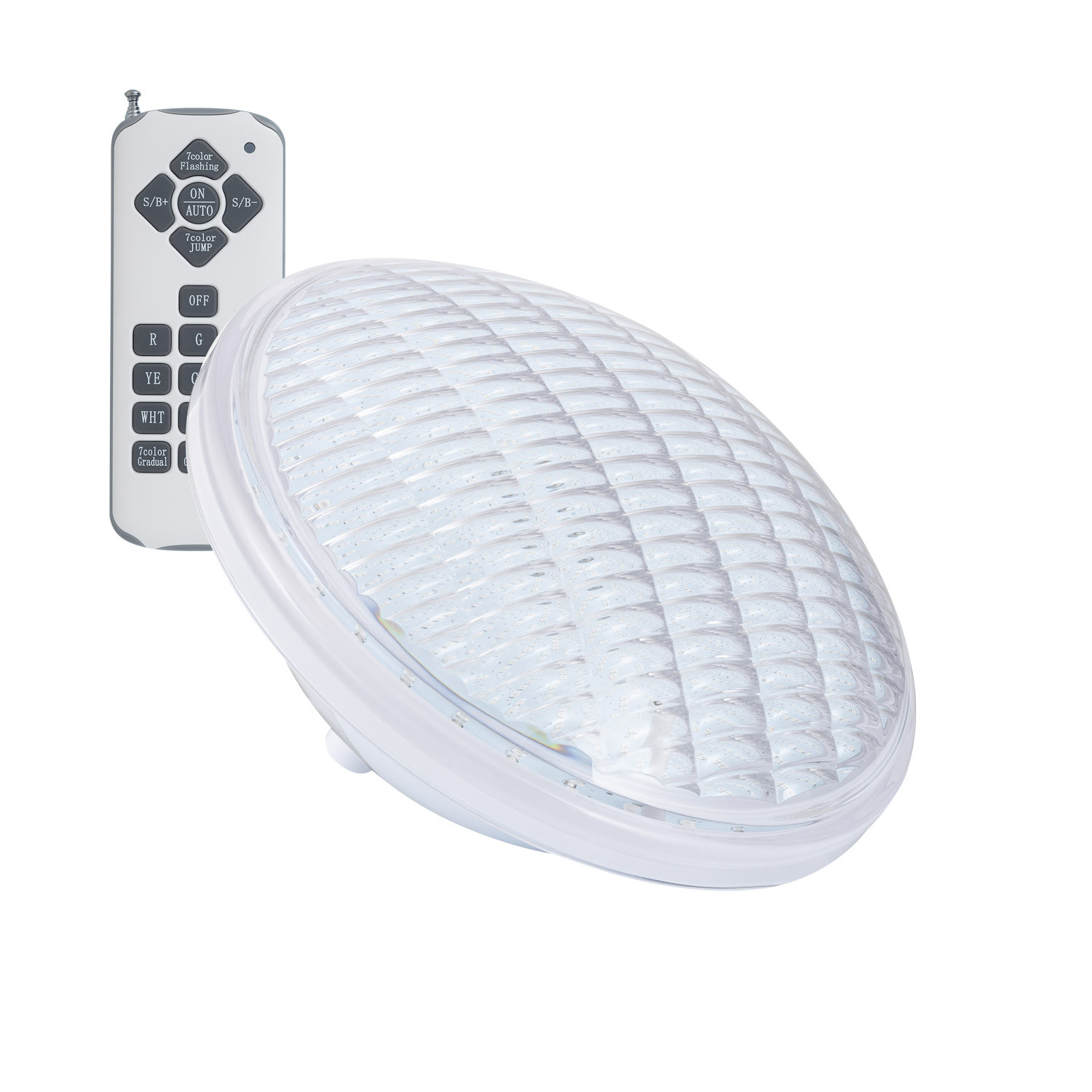 Ledkia Bombilla Piscina LED RGB Sumergible 12V AC 18W IP68 PAR56 RGB