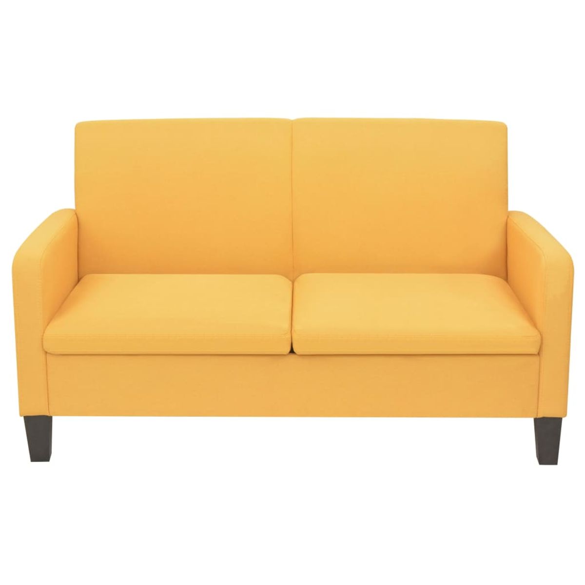 Sofá Anne 2 plazas tela 76x135x65 cm