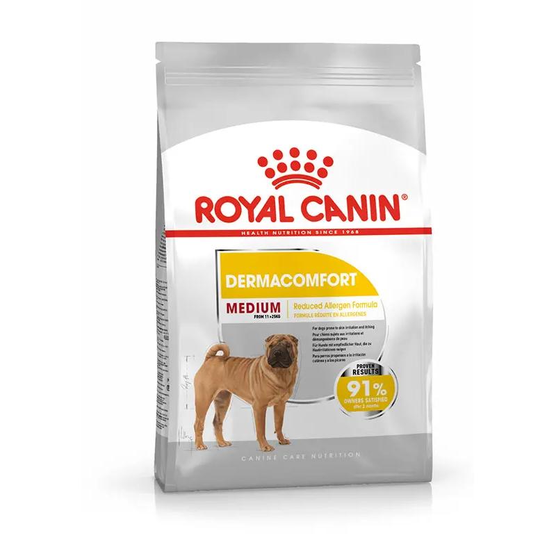 ROYAL CANIN  CANINE ADULT DERMACOMFORT MEDIUM 12KG