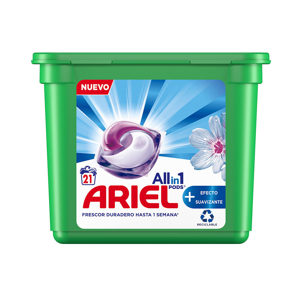 Ariel - Ariel
 | ARIEL PODS SUAVIZANTE 3en1 detergente 21 cápsulas | Hogar |
