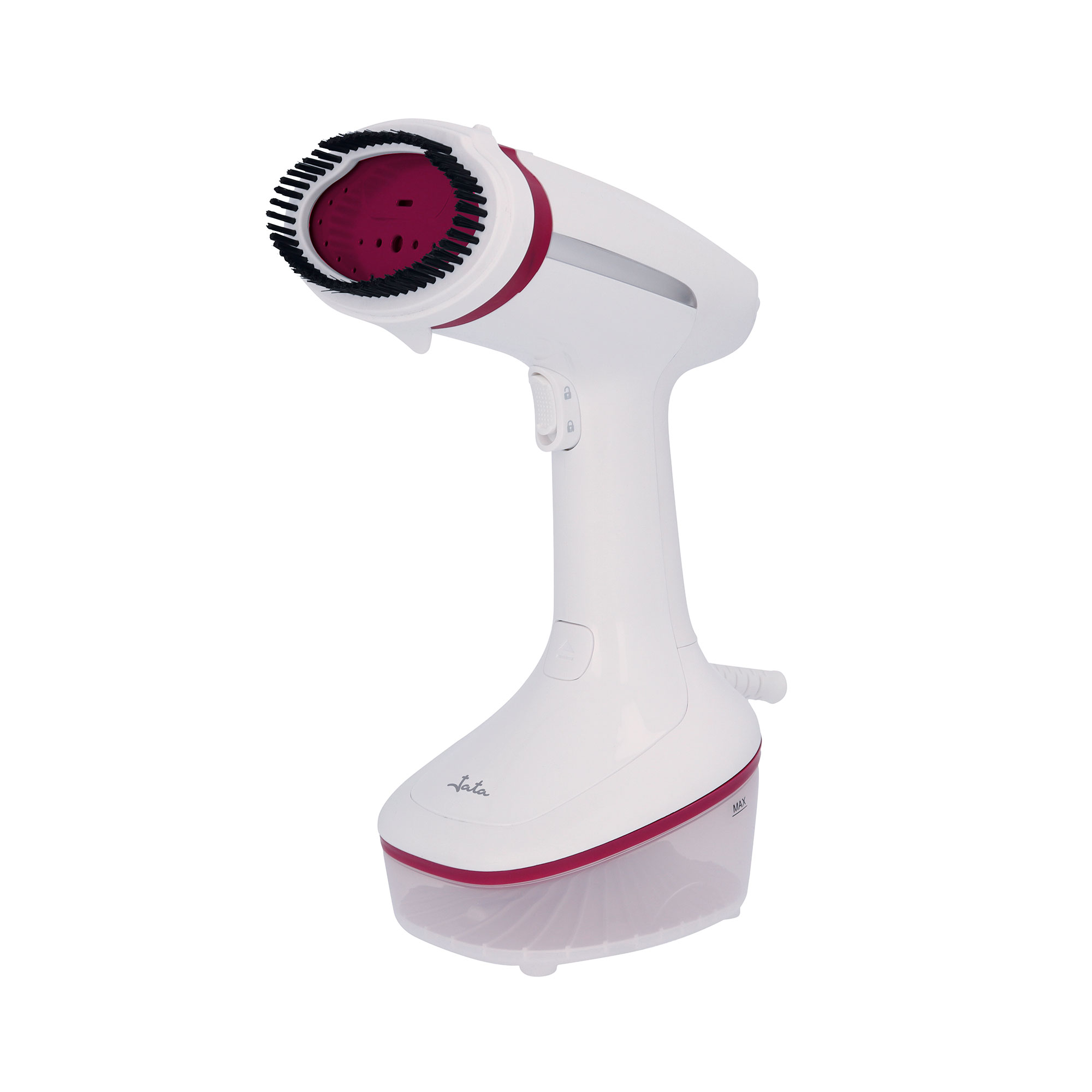 Jata Plancha vertical vapor con panel cerámico, Vapor constante de 25 g/min, Cepillo para tejidos gruesos, Calentamiento en 30 segundos, Depósito de 300 ml - JEPL7000