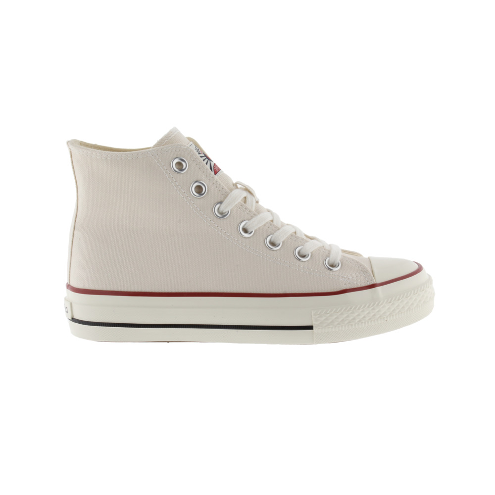 Victoria Tribu Zapatillas altas de lona con sello retro y suela acabado brillo 1057101