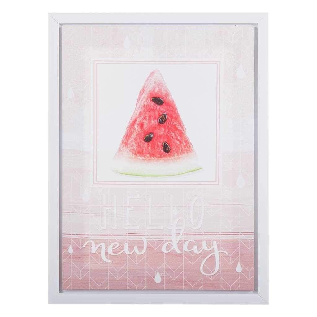 Wonderlust Deco - Cuadro de canvas impreso con marco 30x40x2,5 , Multicolor 30X40X2,5 h cm,