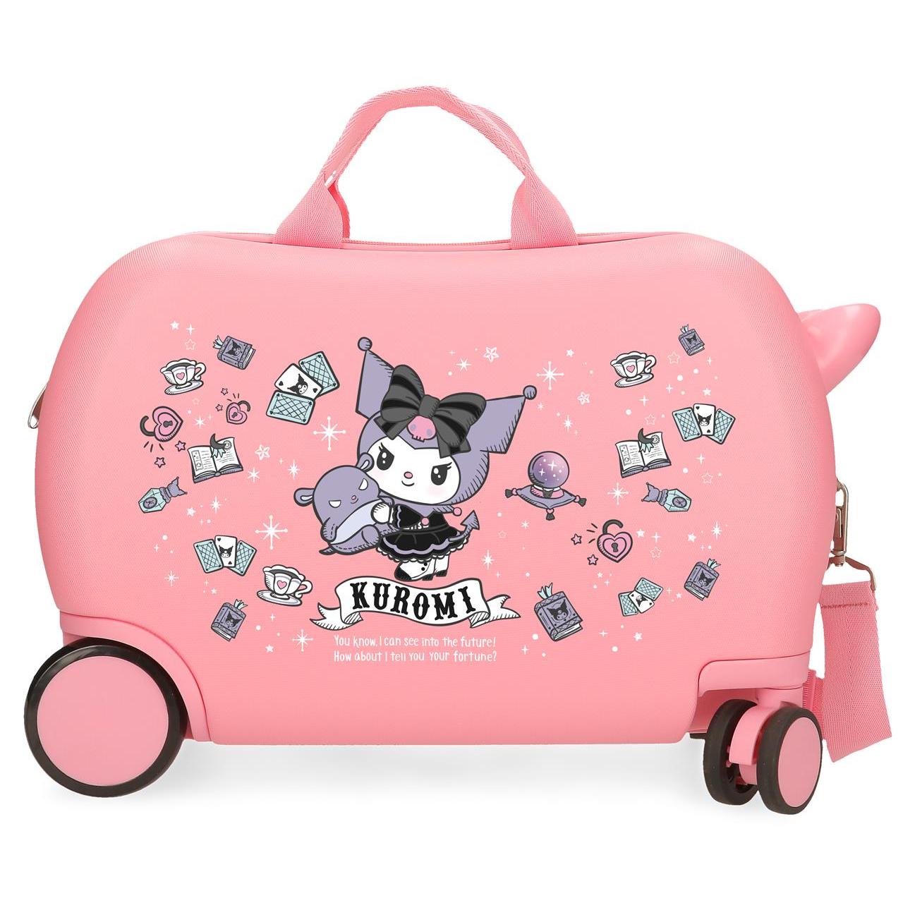 Maleta Infantil Sanrio Kuromi Fortune telling rosa 31x45x20cm