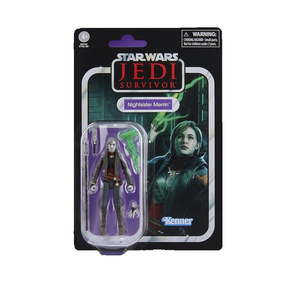 Star Wars The Vintage Collection Nightsister Merrin 9,5 cm Figura Coleccionable Jedi Survivor Hasbro