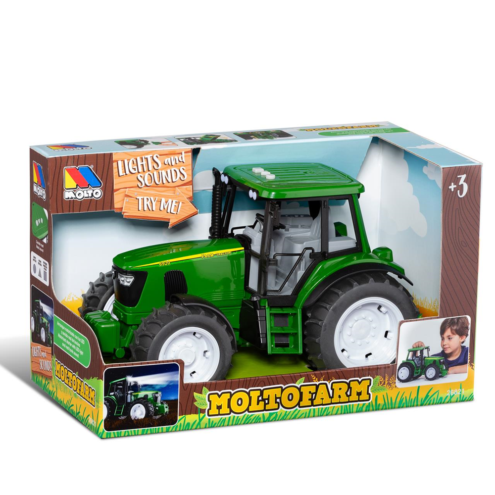 Tractor granja Big Friction Escala 1:16 (Molto 26821)