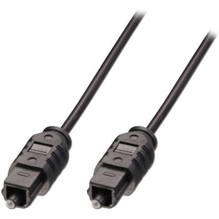 Lindy 35210 - Cable óptico digital Toslink, 0.5m, color negro
