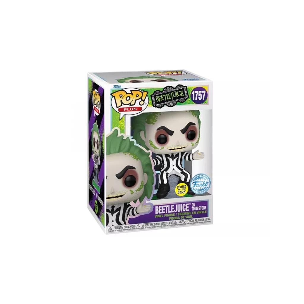 Funko Pop Cine Y Tv Beetlejuice Beetlejuice En Lapida Special Edition Glows In The Dark 1757 Figura Coleccionable