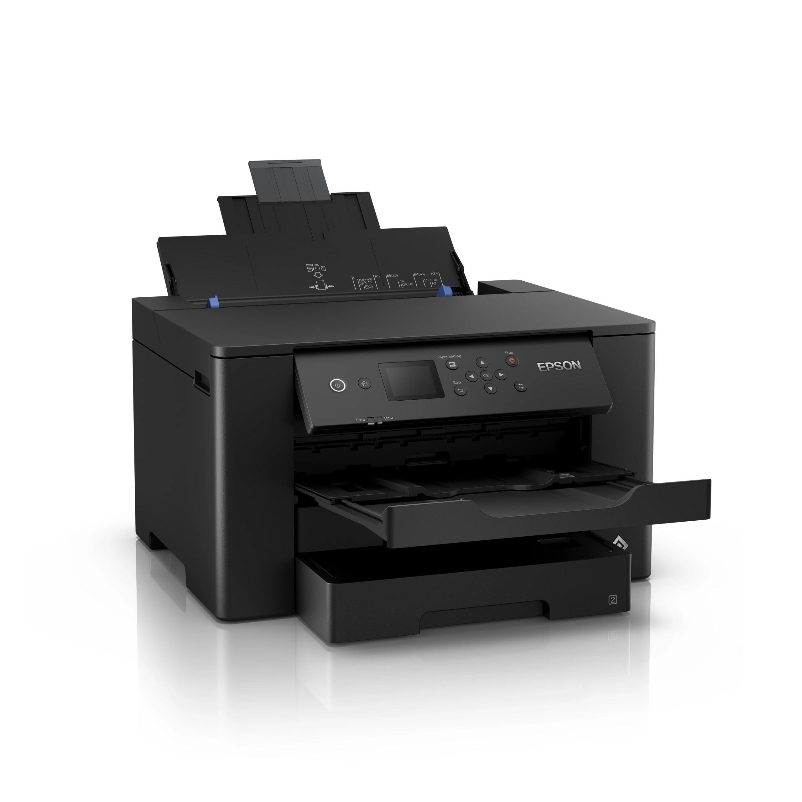 Epson - Impresora de inyección de tinta WorkForce WF-7310DTW A3+ con impresión dúplex automática, 4800 x 2400 ppp y conexión Wi-Fi Direct
