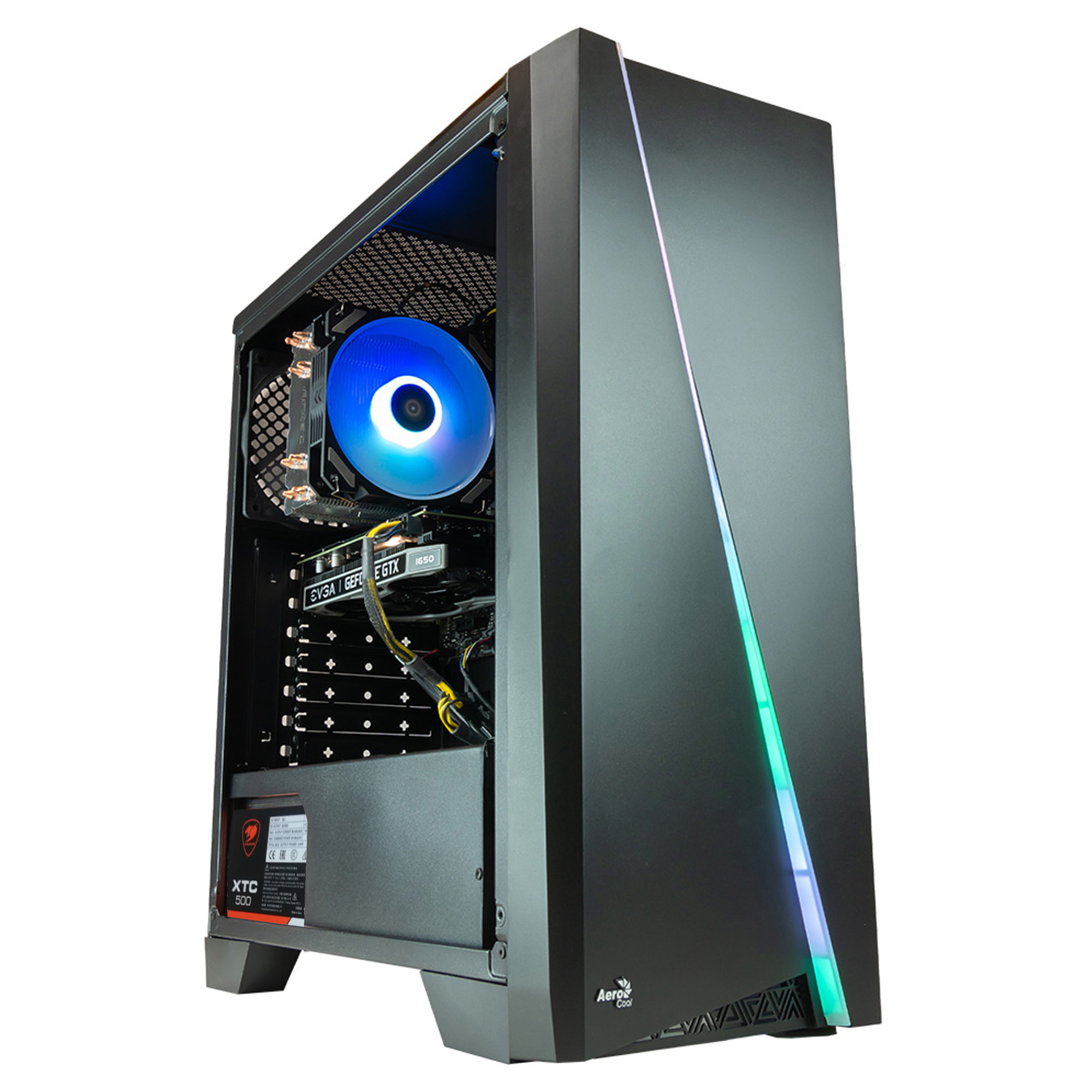 Iberload PC Gaming Intel I5-10400F 16GB / 32GB, SSD 1 TB NVME, Nvidia GeForce GTX1650, Windows 11 Home