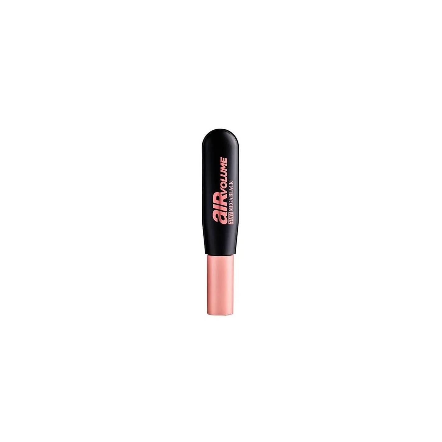 L'Oréal Paris - Máscara de pestañas Air Volume Mega Black 30H con fórmula hipoalergénica, aceite de camelia y orquídea negra para volumen intenso y duración hasta 30 horas
