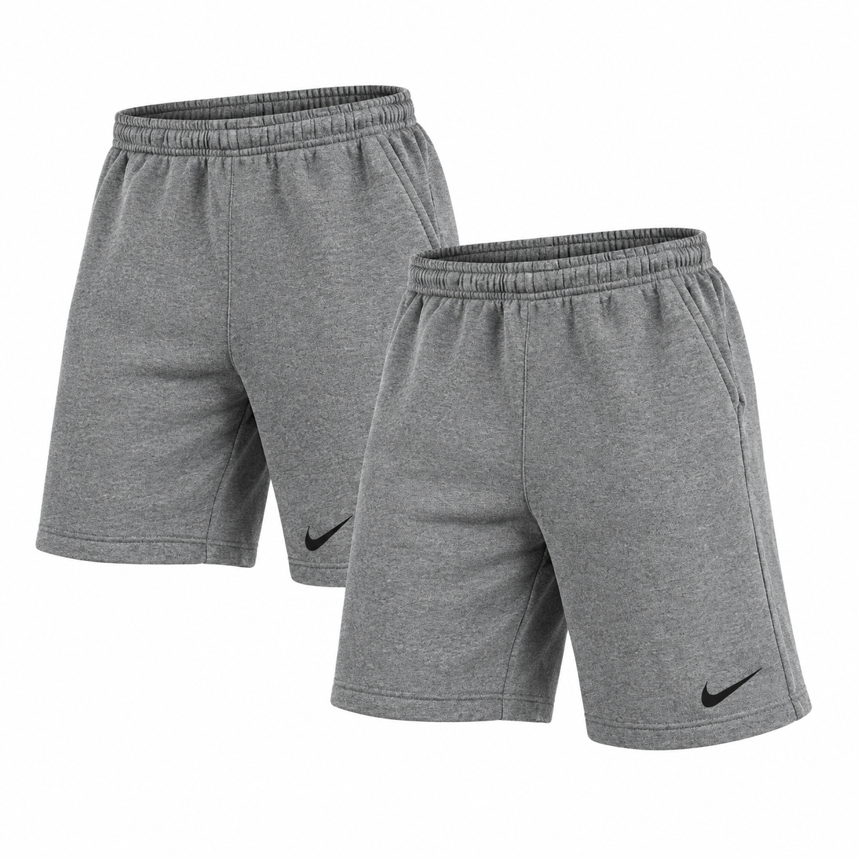 Pack de 2 pantalones deportivos cortos Nike Park 20 para hombre, color gris