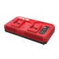 Cargador Doble SKIL 3132 «PWRJUMP™» - Carga Rápida para Baterías PWRCORE 20™ de 20V Max