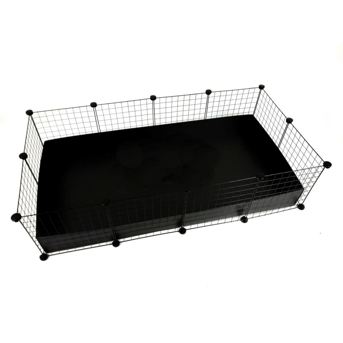 C&C Modular Cage 4x2 145 x 75 cm Black