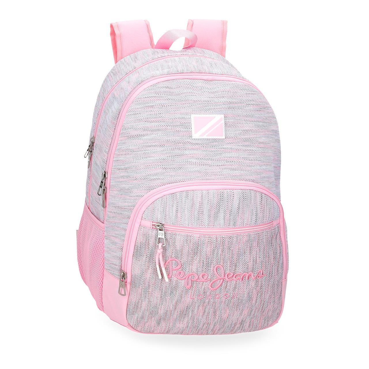 Pepe Jeans Mochila Escolar Poliéster Miri Rosa