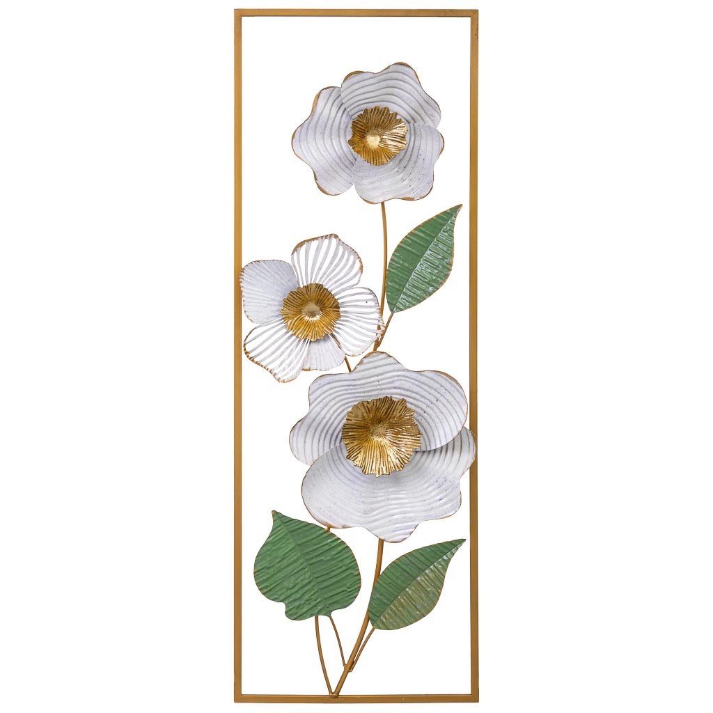 Wonderlust Deco - Mural decorativo de pared de metal 31,1x89,5x5,7 Multicolor 31.1x89.5x5.7h cm