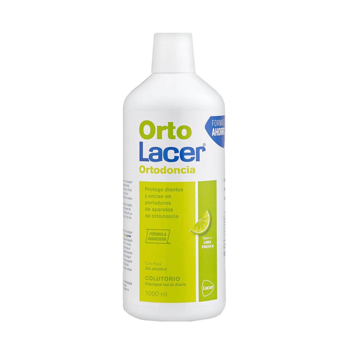 Lacer ortolacer ortodoncia colutorio sabor lima 1000 ml